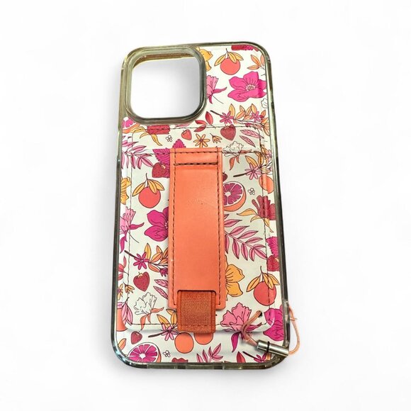 Walli Cases Tropical Floral Magnetic Case and Wallet for iPhone 14 Pro Max - Picture 4 of 6